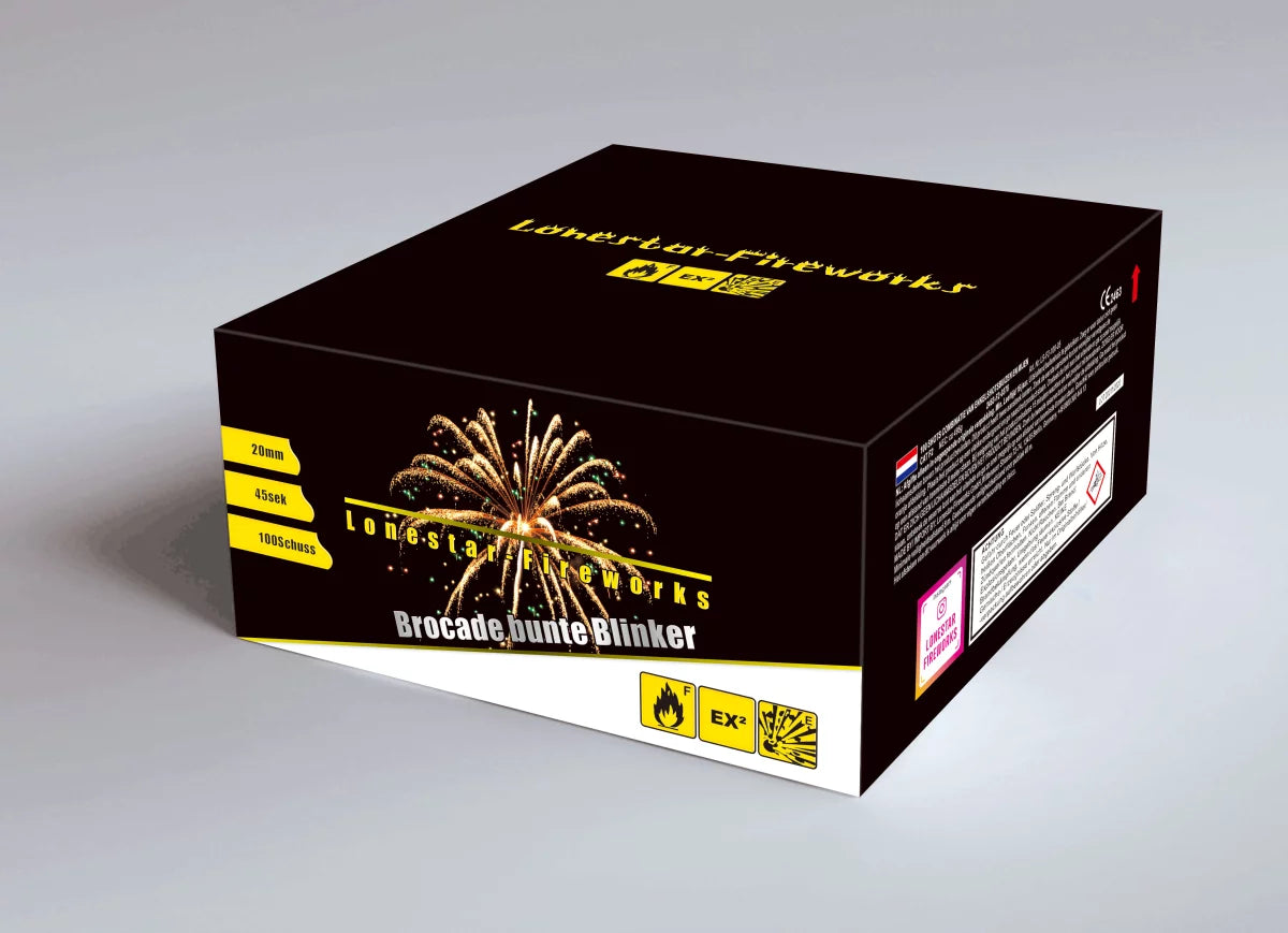 100 Schuss Brokde bunte Blinker