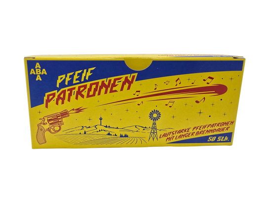 Pfeifpatronen 50er Faltschachtel