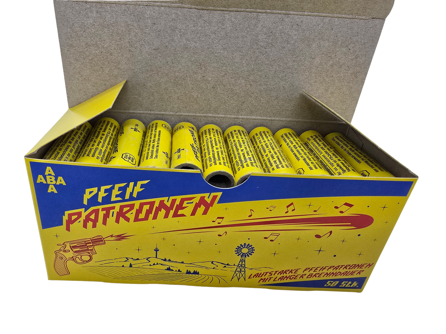 Pfeifpatronen 50er Faltschachtel