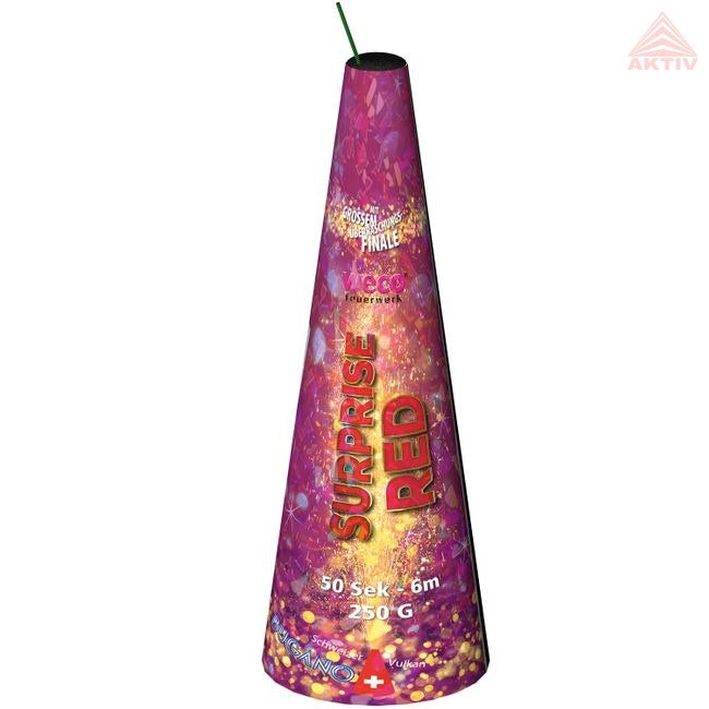 Weco Überraschungsvulkan rot