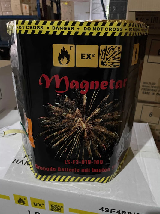 Magnetar 19 Schuss Brocade mit Bunten Sternen   F3/1.3G