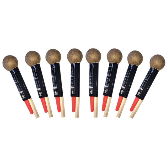 75g Kugelkopfraketen 2.5" Kugelrakete (8er Set)- Golden Glitter Willow Red Dahlia 0201913   1.3G