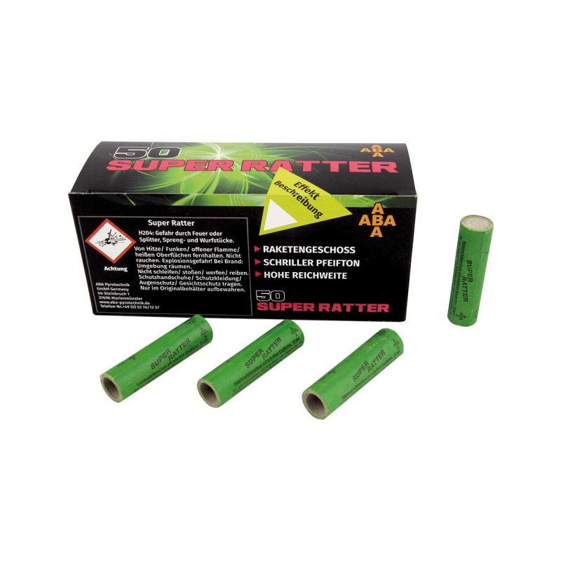 Super Ratter 50er Faltschachtel