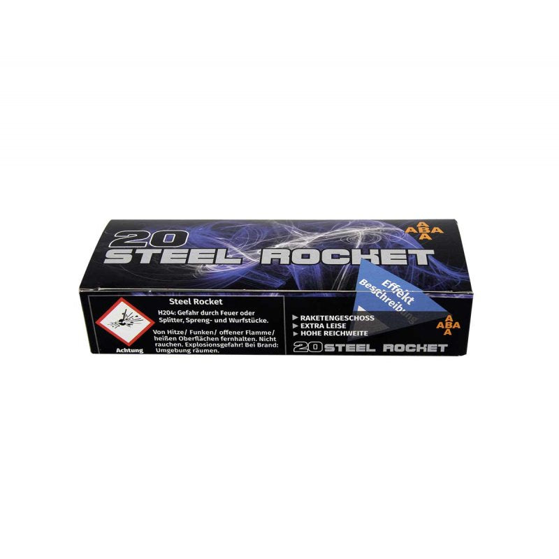 Steel Rocket 20er Faltschachtel