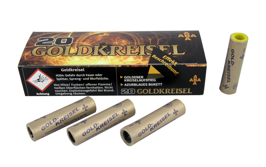 Goldkreisel 20er Faltschachtel
