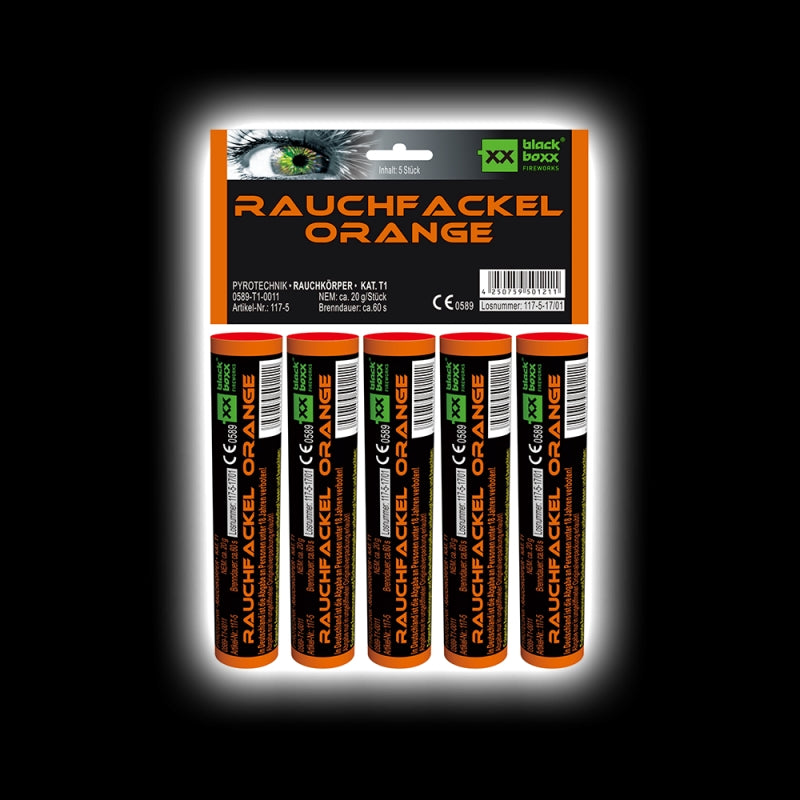 Rauchfackel Orange