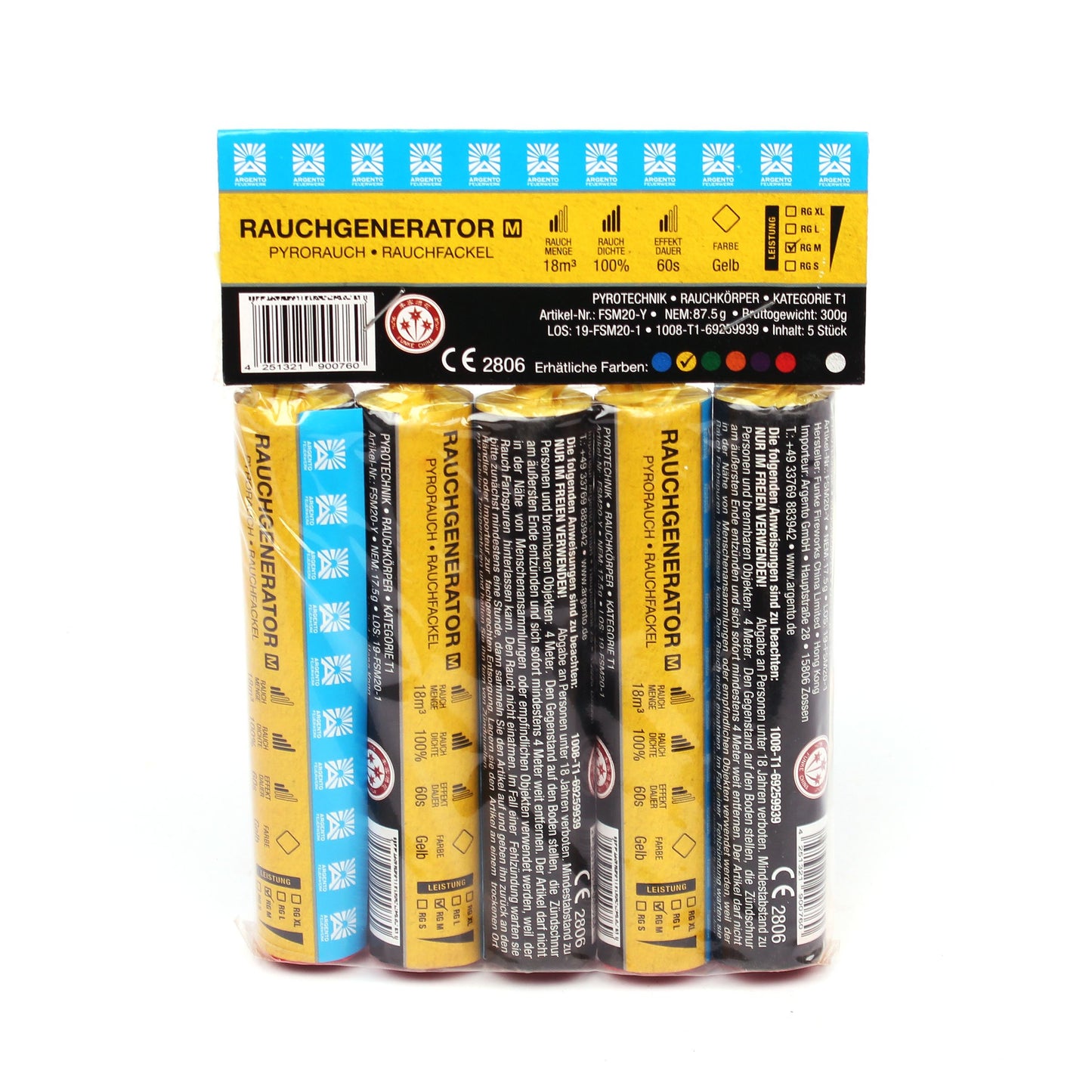 Rauchgenerator M gelb