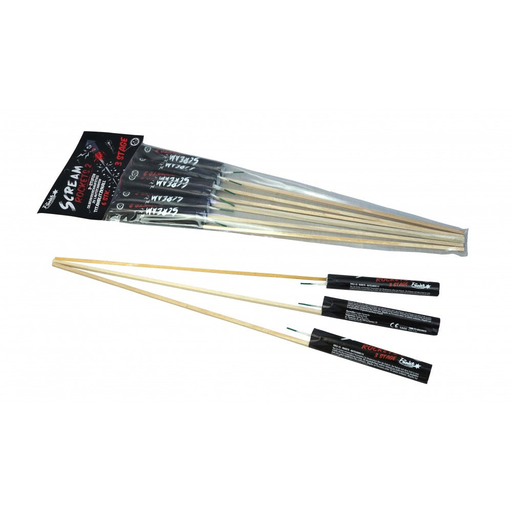 Scream Rocket 2 - 3-Stage 1.3G