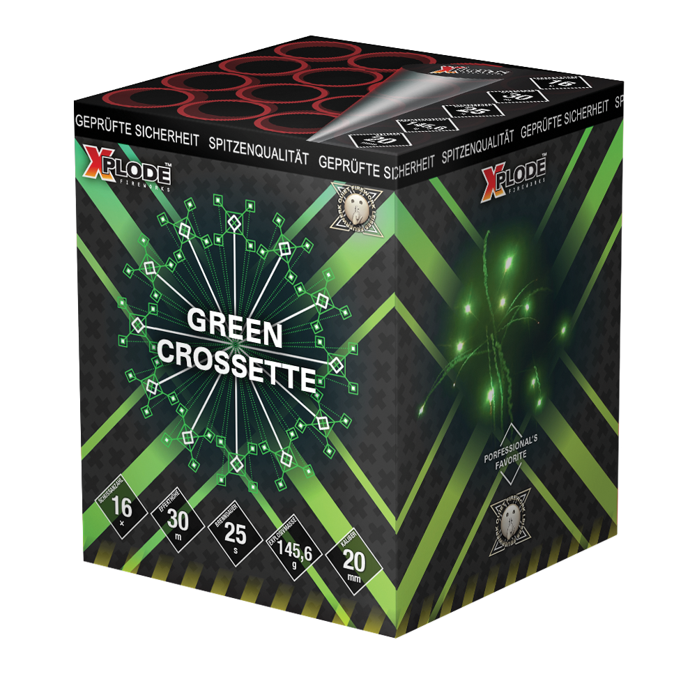 Green Crossette Xplode