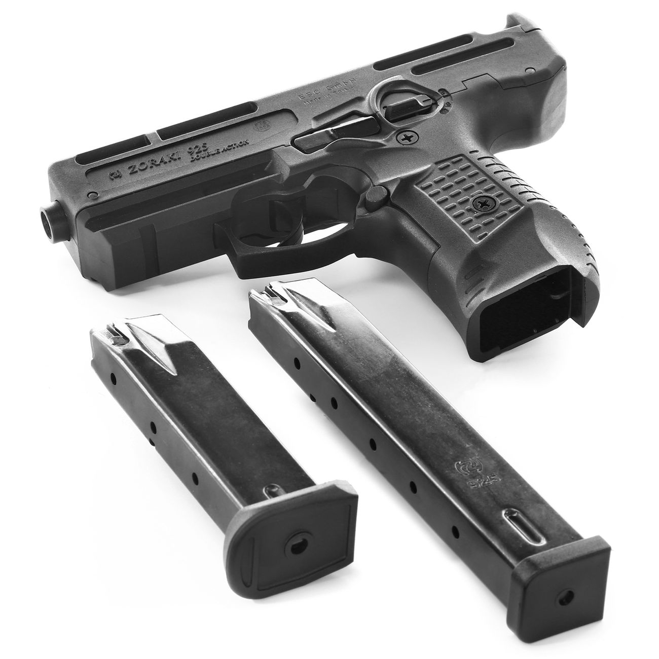 925 Schreckschuss-Maschinenpistole schwarz
