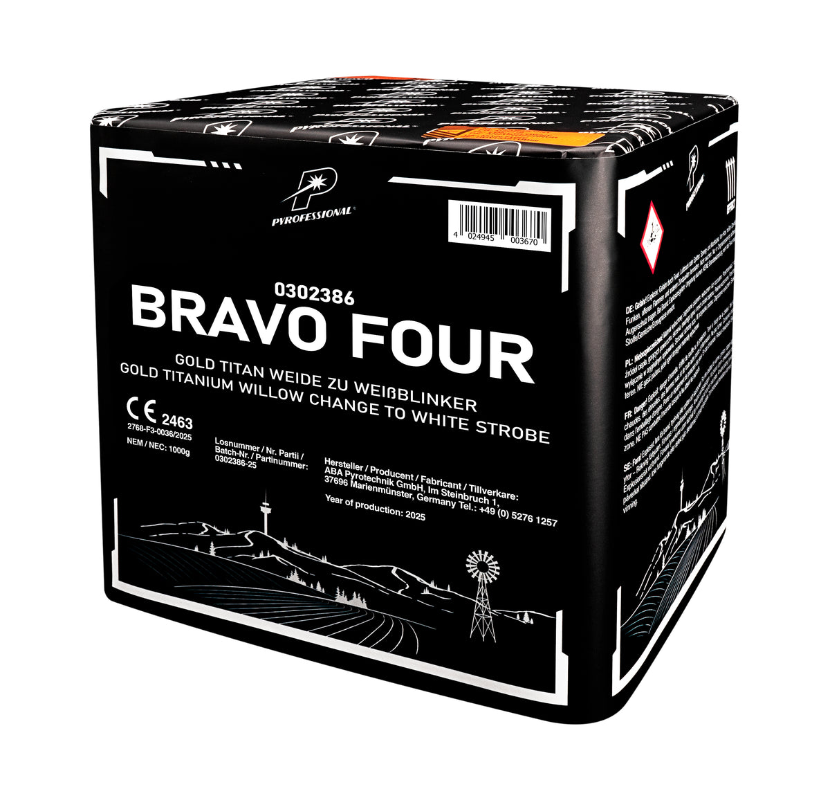 25 Schuss - BRAVO FOUR  1.3G