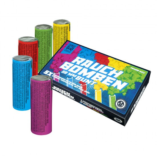 Rauchbomben 38mm Bunt – ABA PYRO-STORE