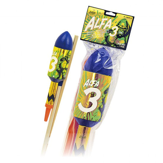 Alfa 3 Riesen-Rakete - 1er Pack   F3/1.3G