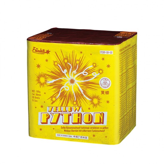 Yellow Python – ABA PYRO-STORE