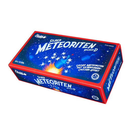 Silber-Meteoriten Kaliber D Schachteln 10er