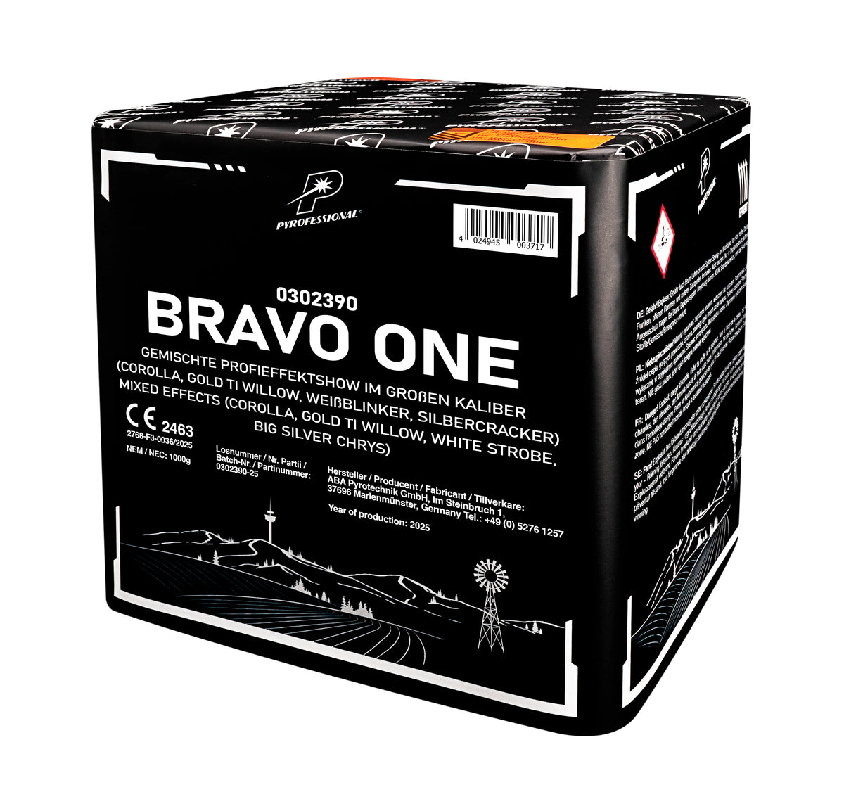 25 Schuss - BRAVO ONE   F3 / 1.3G