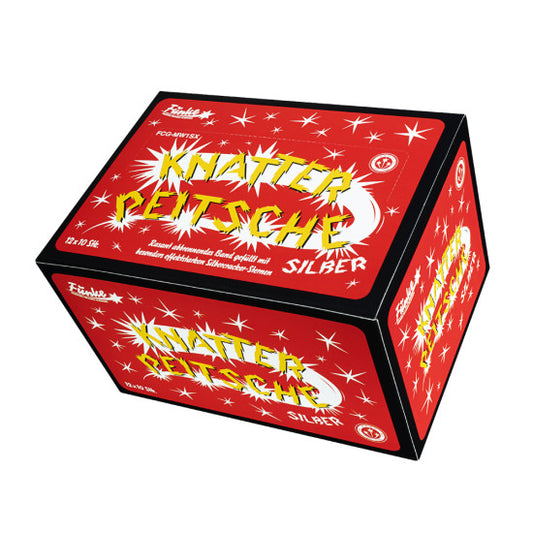 Knatterpeitsche Silber Packung