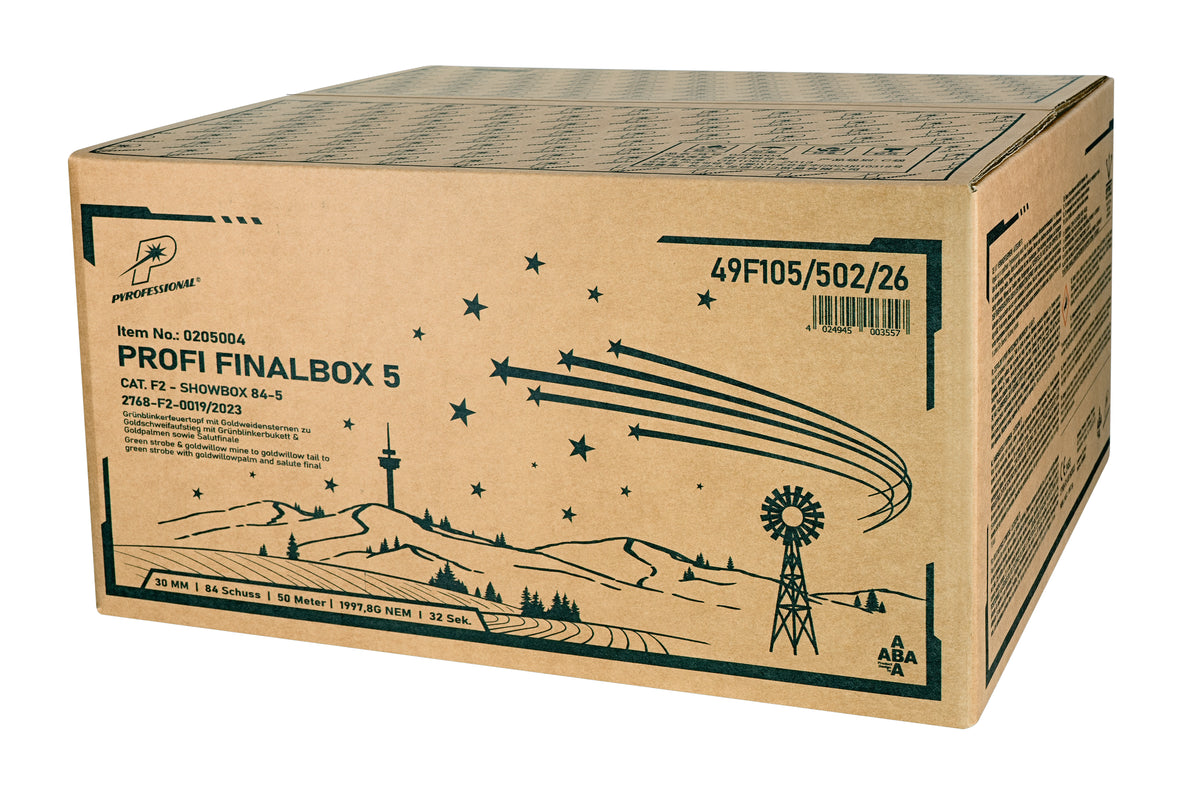 84 Schuss - Profi Finalbox 5 - 1.3G