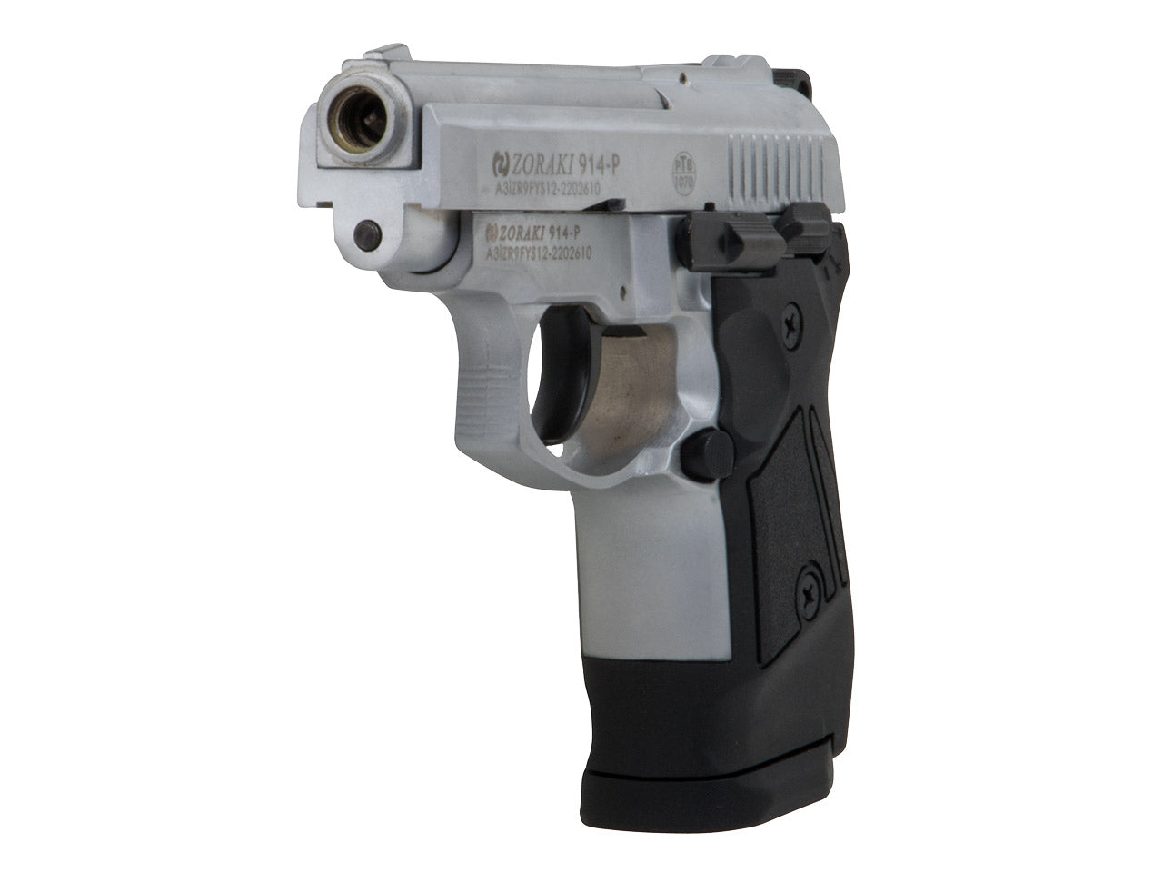 Zoraki 914-P matt chrom 9mm P.A.K