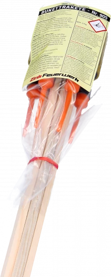 Bukettrakete 905 F2 Erlaubnispfl. im 5er Pack   1.3G