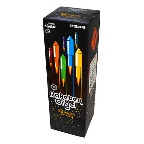 Silbercracker Raketenorgel