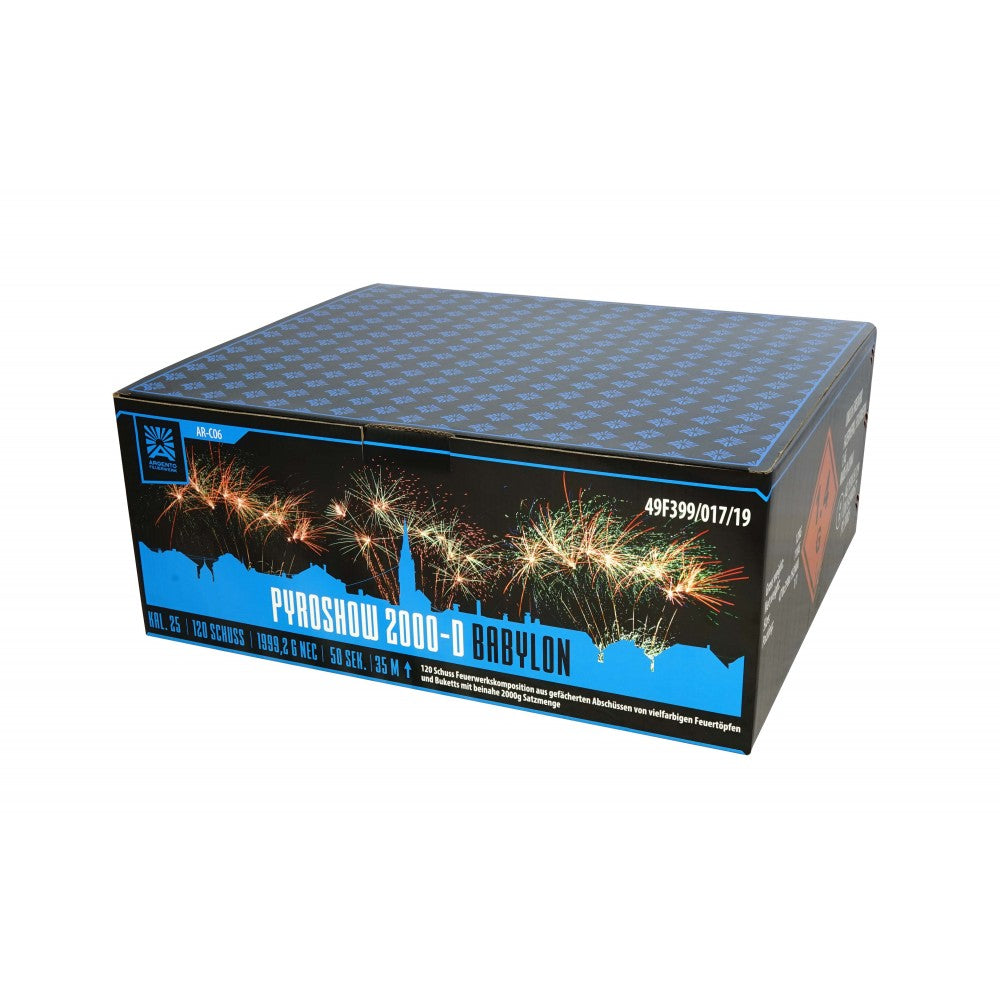 Pyroshow Mit Auto Pyroshow 2000-D Babylon – ABA PYRO-STORE