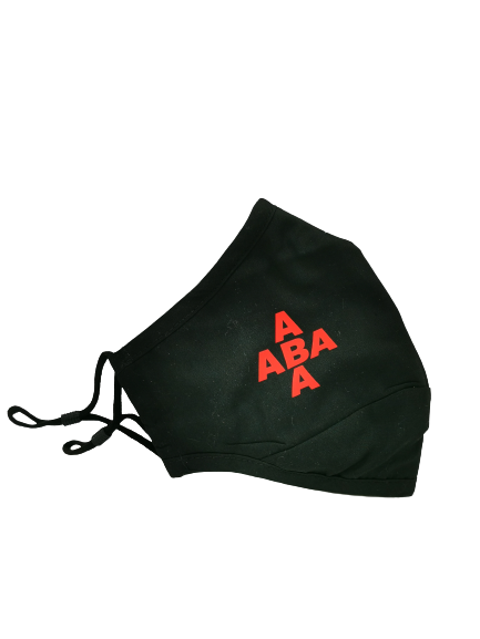 ABA Stoffmaske schwarz