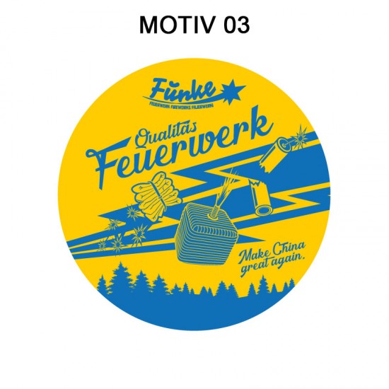 Funke Sticker 95x95 Motiv 3