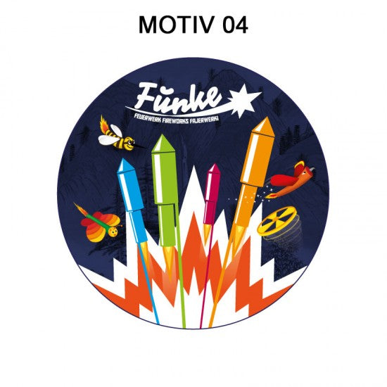 Funke Sticker 95x95 Motiv 4